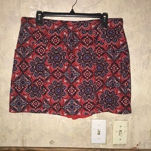 Red,white, blue jones New York skort